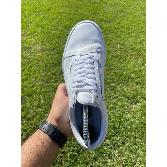 VANS Classic Stacked Platform Sneakers White Slip On Shoes Mens 7.5 Womens 9 - Picture 11 of 12